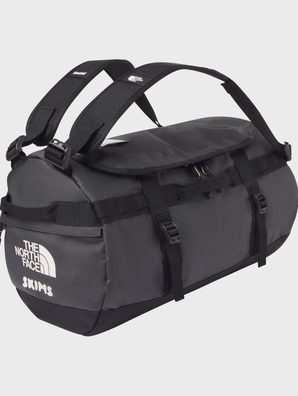 The North Face TNF x SKIMS Base Camp Duffel Bag Black Onyx Large NEW